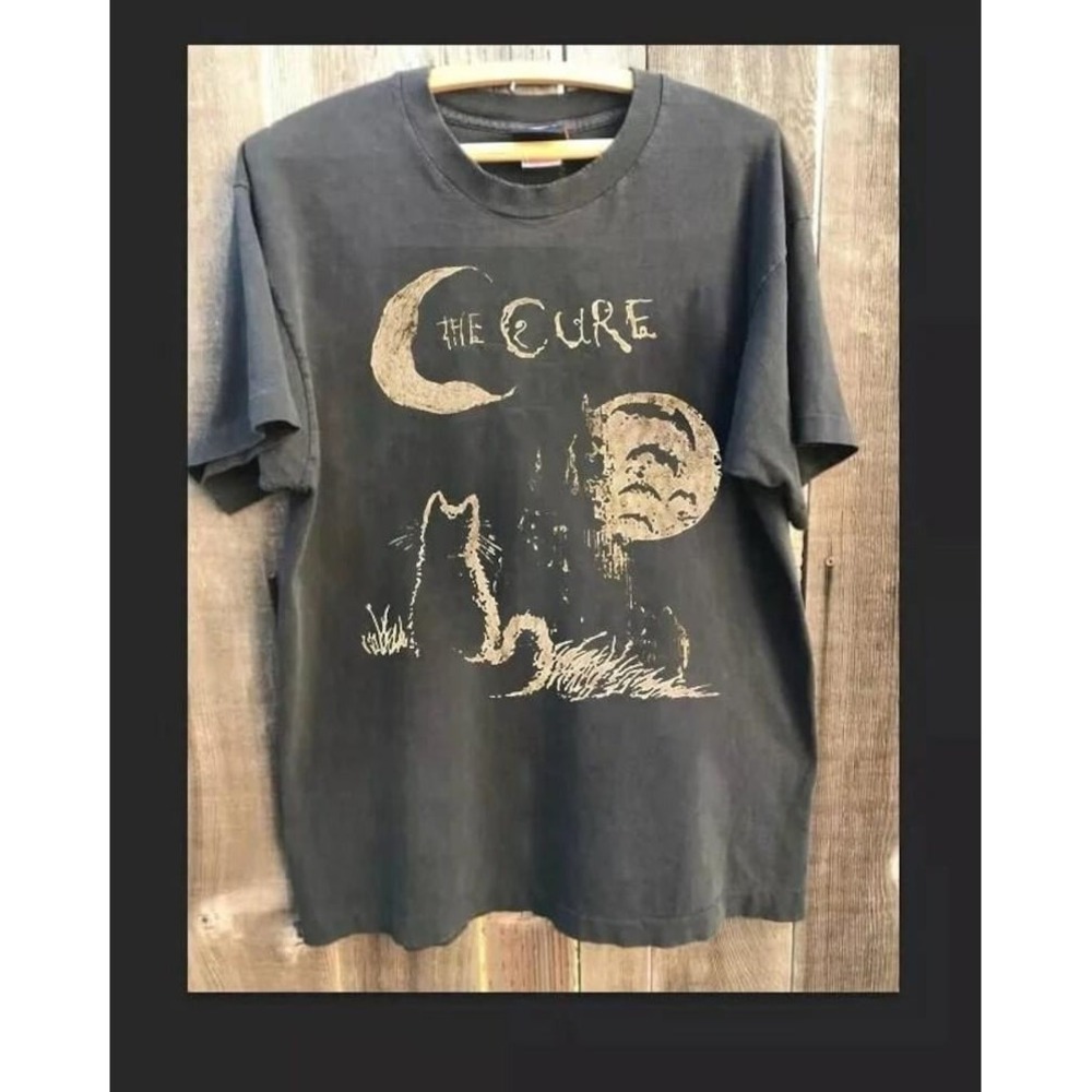Comfortkleuren The Cure Lovecats-shirt, The Cure Band-shirt